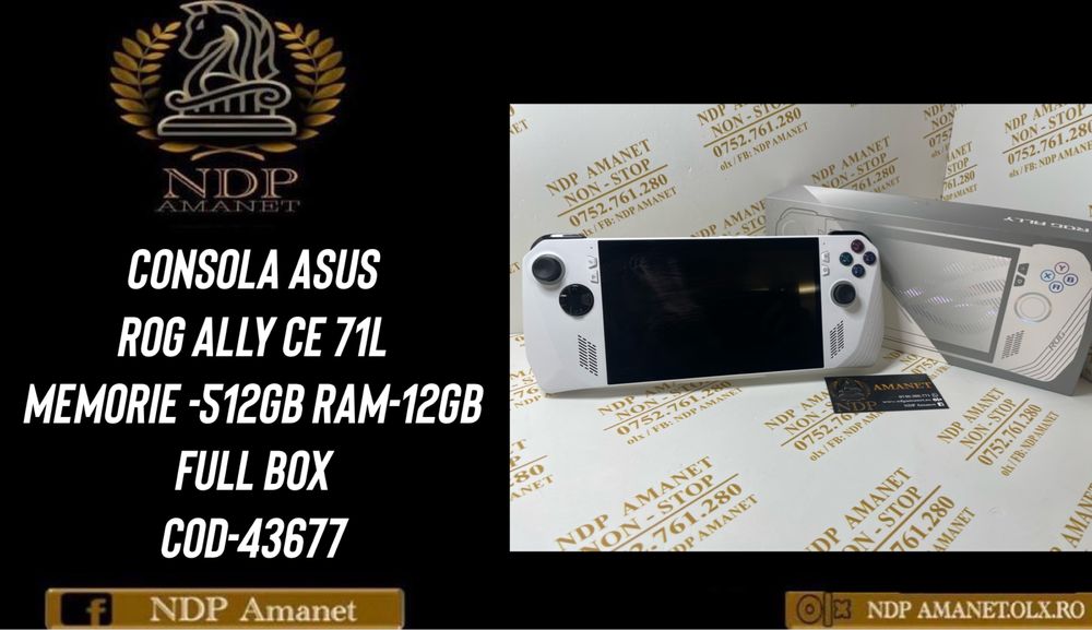 NDP Amanet Braila Consola Asus Rog Ally RC 71L(43677)