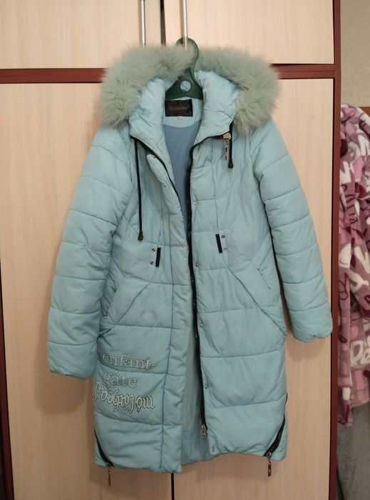 Куртка зимняя подростковая, 164 рост, 10000