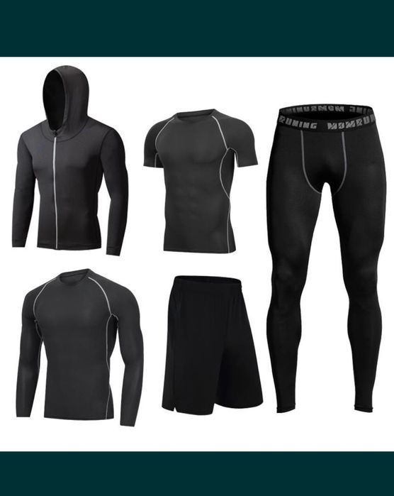 Рашгард 5 в 1 набор для спорта