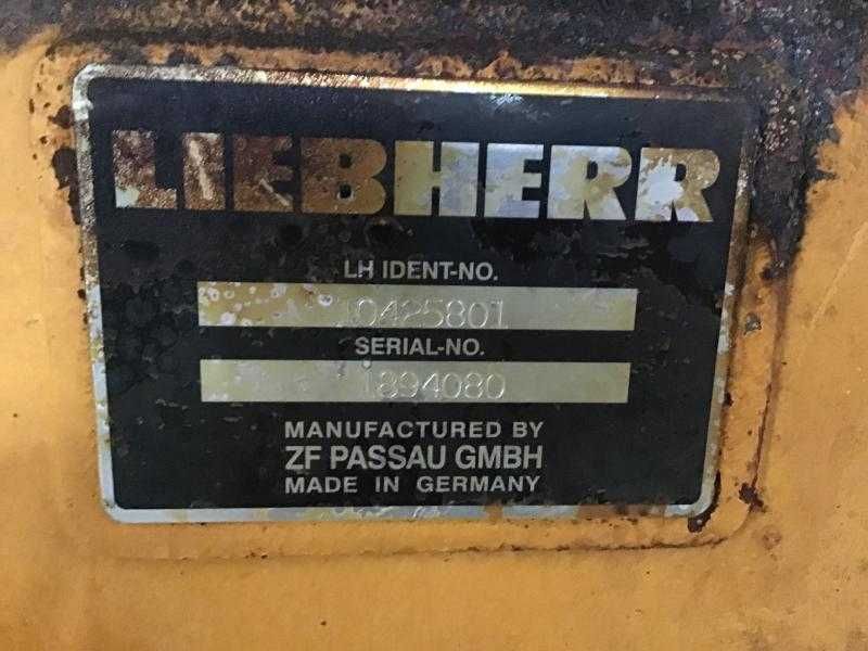 Axa Fata ZF completa Liebherr L554 si L556 - Piese de schimb Liebherr