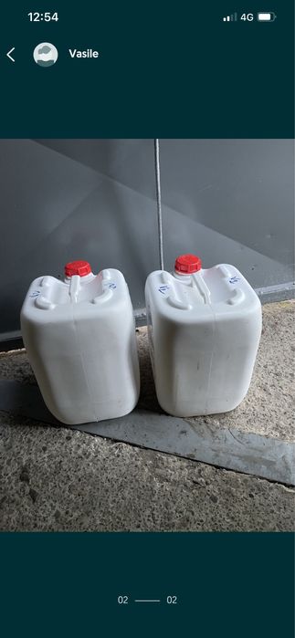 bidoane plastic  25 litri noi de la esenta alimentara Curate NOI