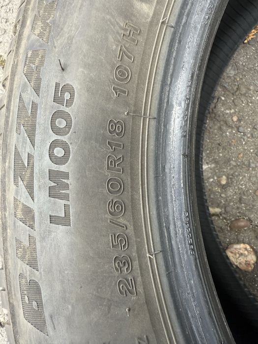 Vand anvelope IARNA BRIDGESTONE 235  60 28 DOT 2022