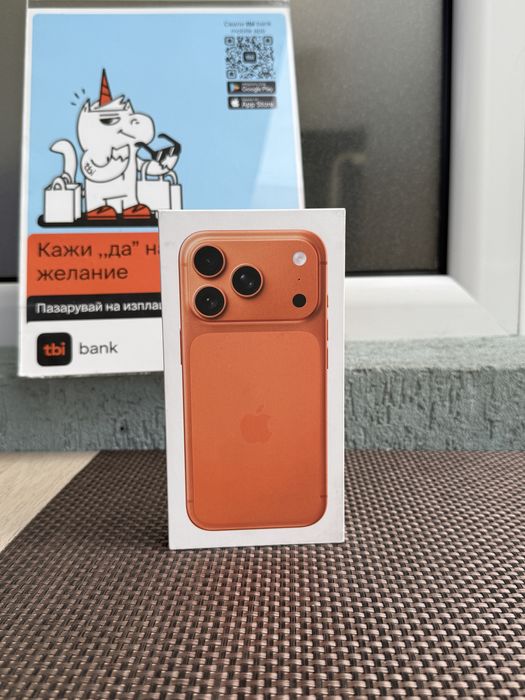 НОВ! 256Gb *ЛИЗИНГ* iPhone 17 Pro Cosmic Orange /Айфон Гаранция