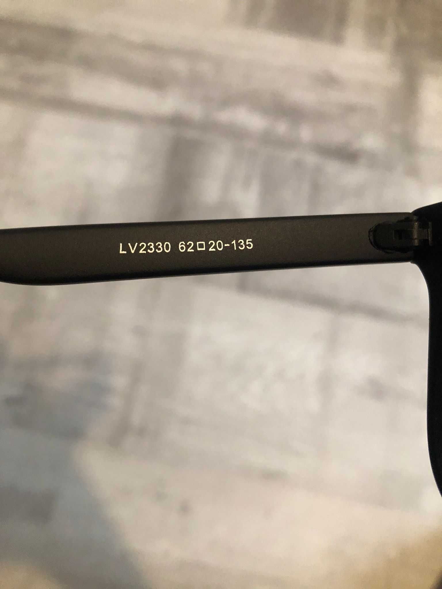 Ochelari Louis Vuitton Negru imprimeu