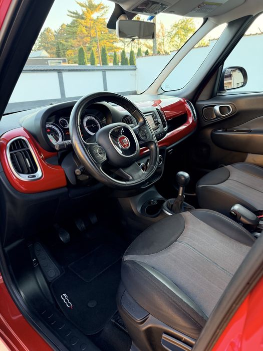 Fiat 500 L 1.3Diesel Euro 5 85 CP FIRE RED