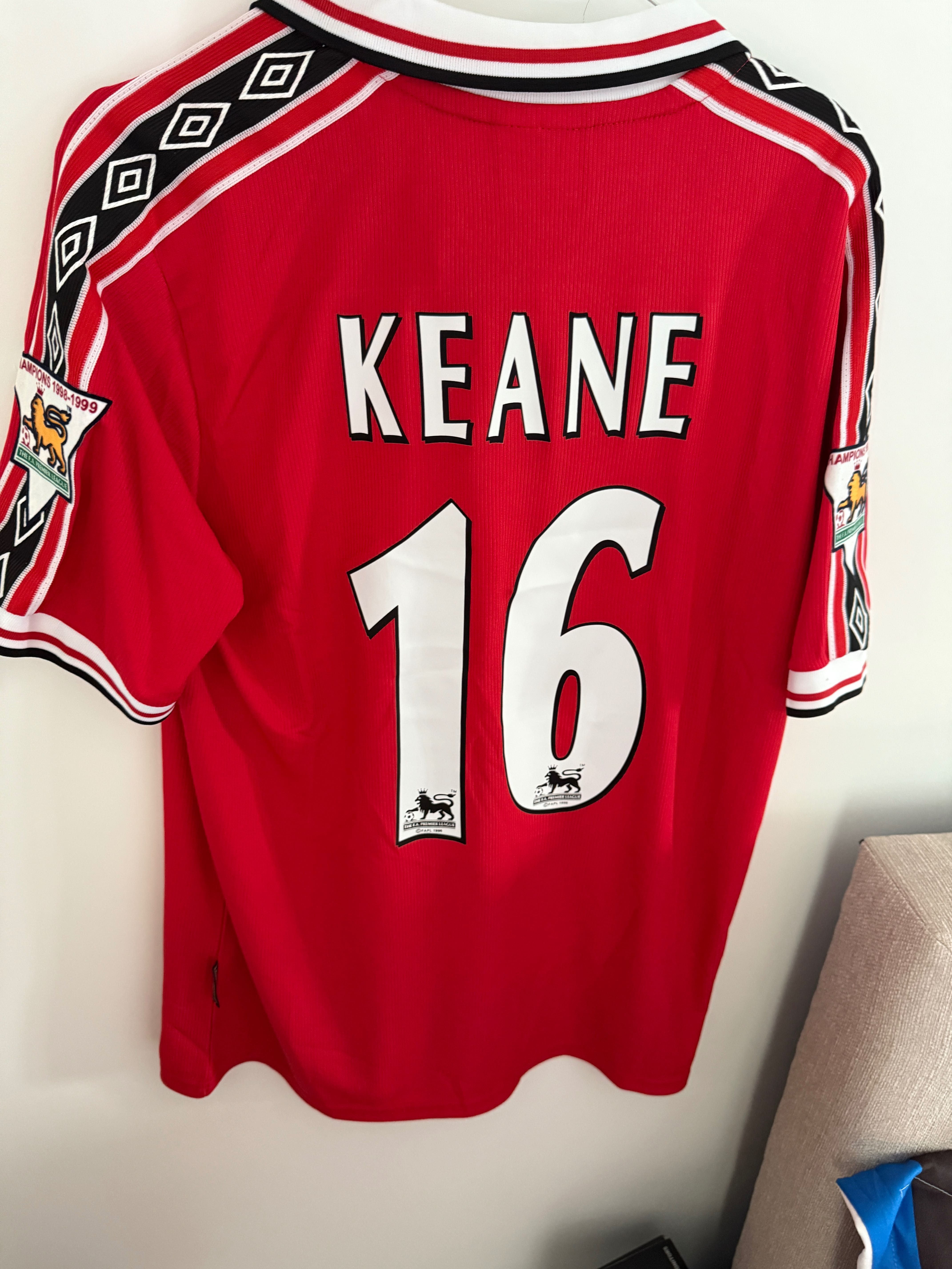 Tricou Keane Manchester United retro fotbal