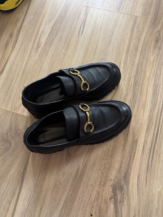 Mocasini din piele Mango