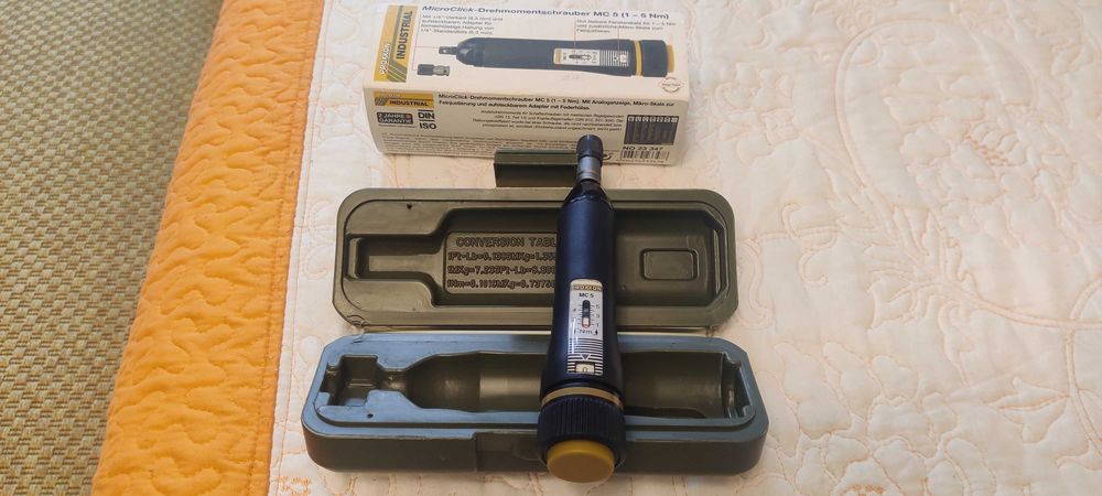 Surubelnita cheie dinamometrica Proxxon 23347 prindere 1/4 inch 1-5 Nm