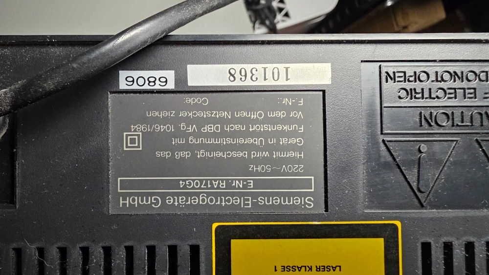 CD player Siemens RA 170