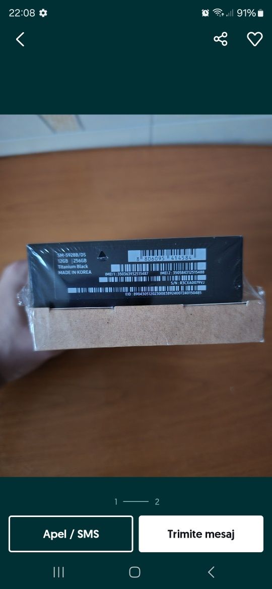 De vânzare Samsung S 24 Ultra