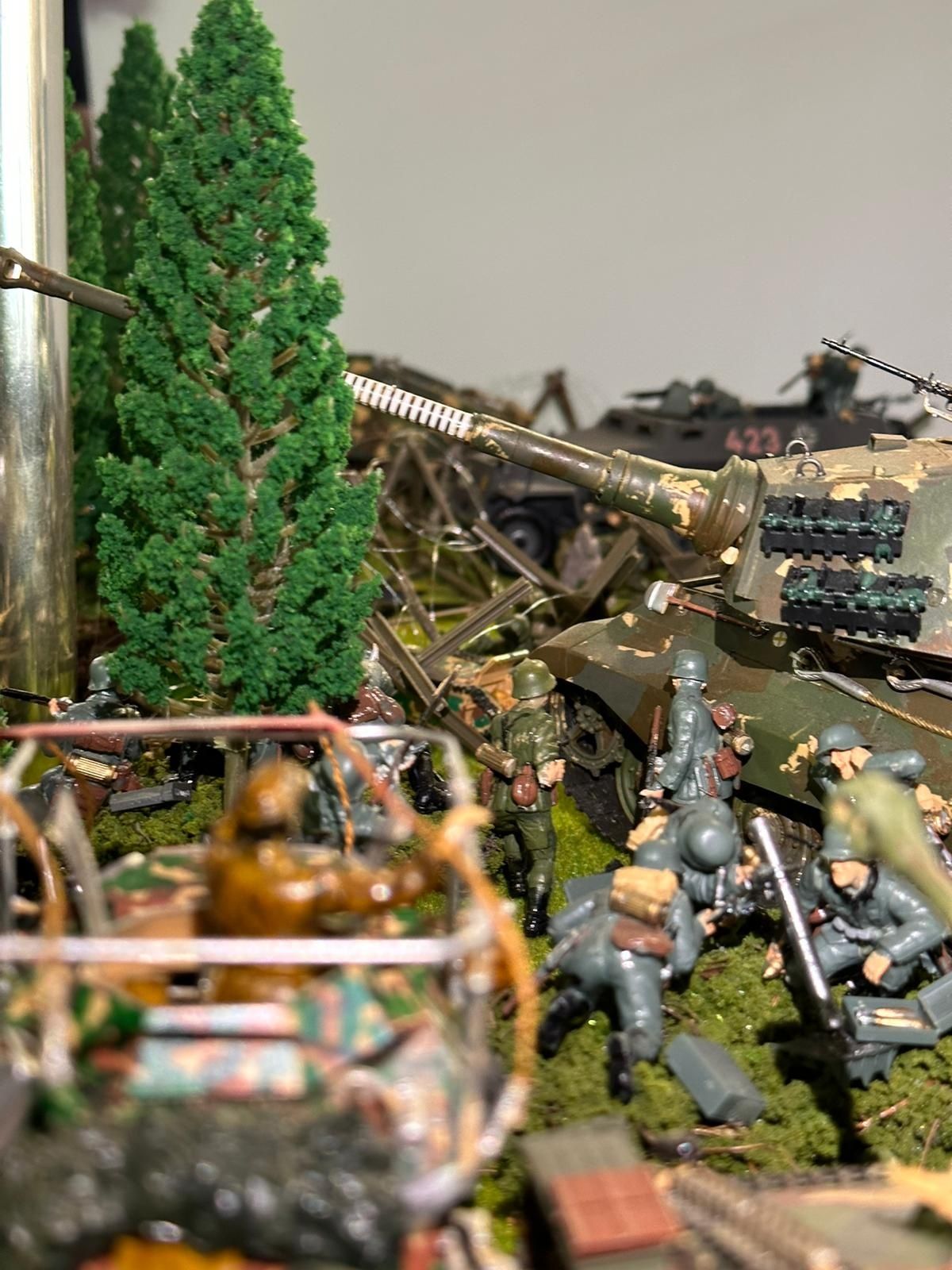 Diorama WW2 Machetă al 2lea Război Mondial