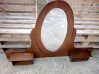 Старо дървено огледало за скрин