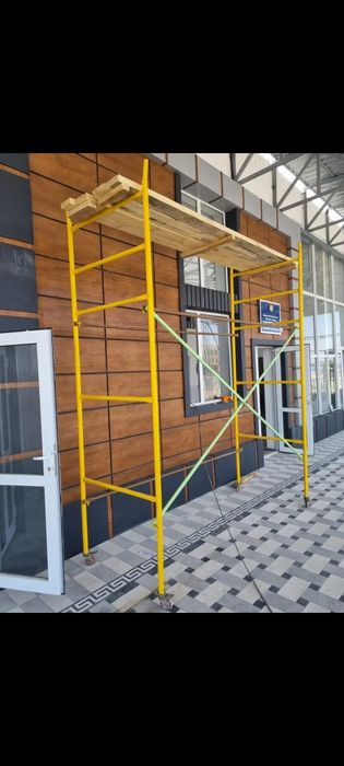 Леса аренда прокат строительный вышка на роликах удобный качественный