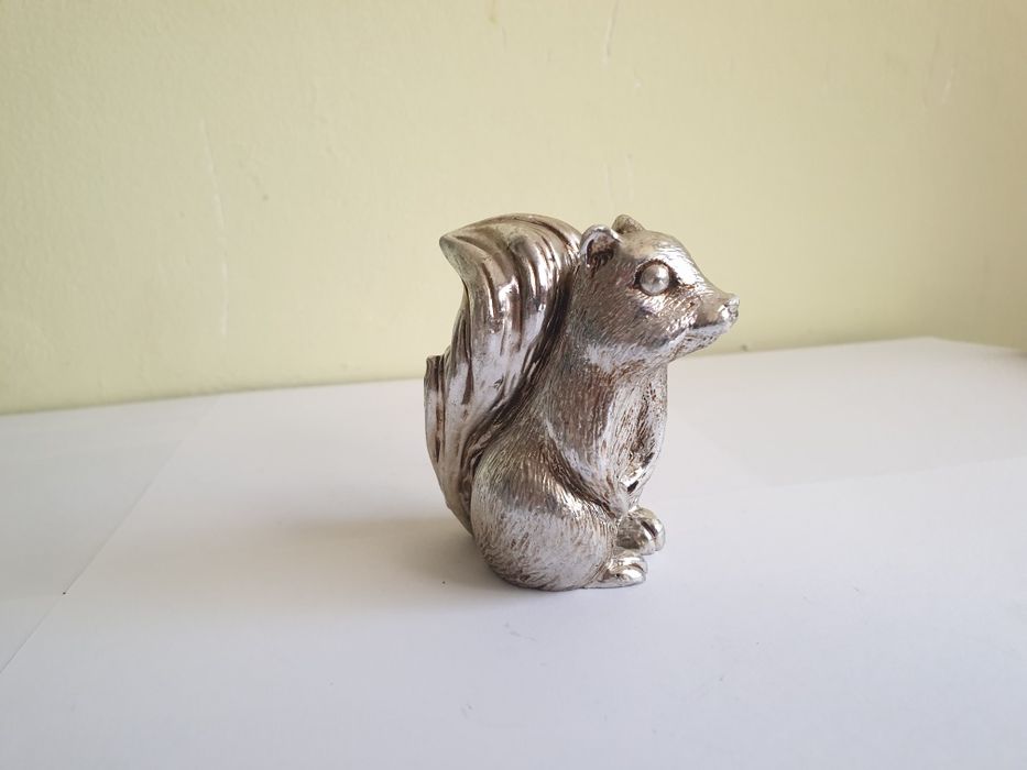 miniatura veverita argint laminat Italia