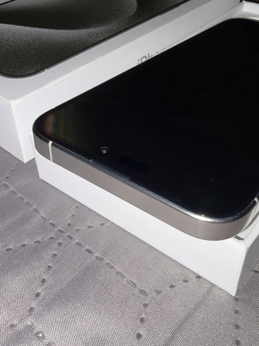 iPhone 15 Pro Max, White Titanium, 256GB, Impecabil