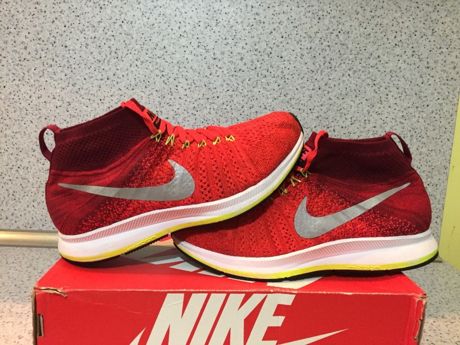 ОРИГИНАЛНИ *** Nike Zoom Pegasus All Out Flyknit Red Volt