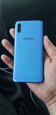 Samsung A70 blue dual sim