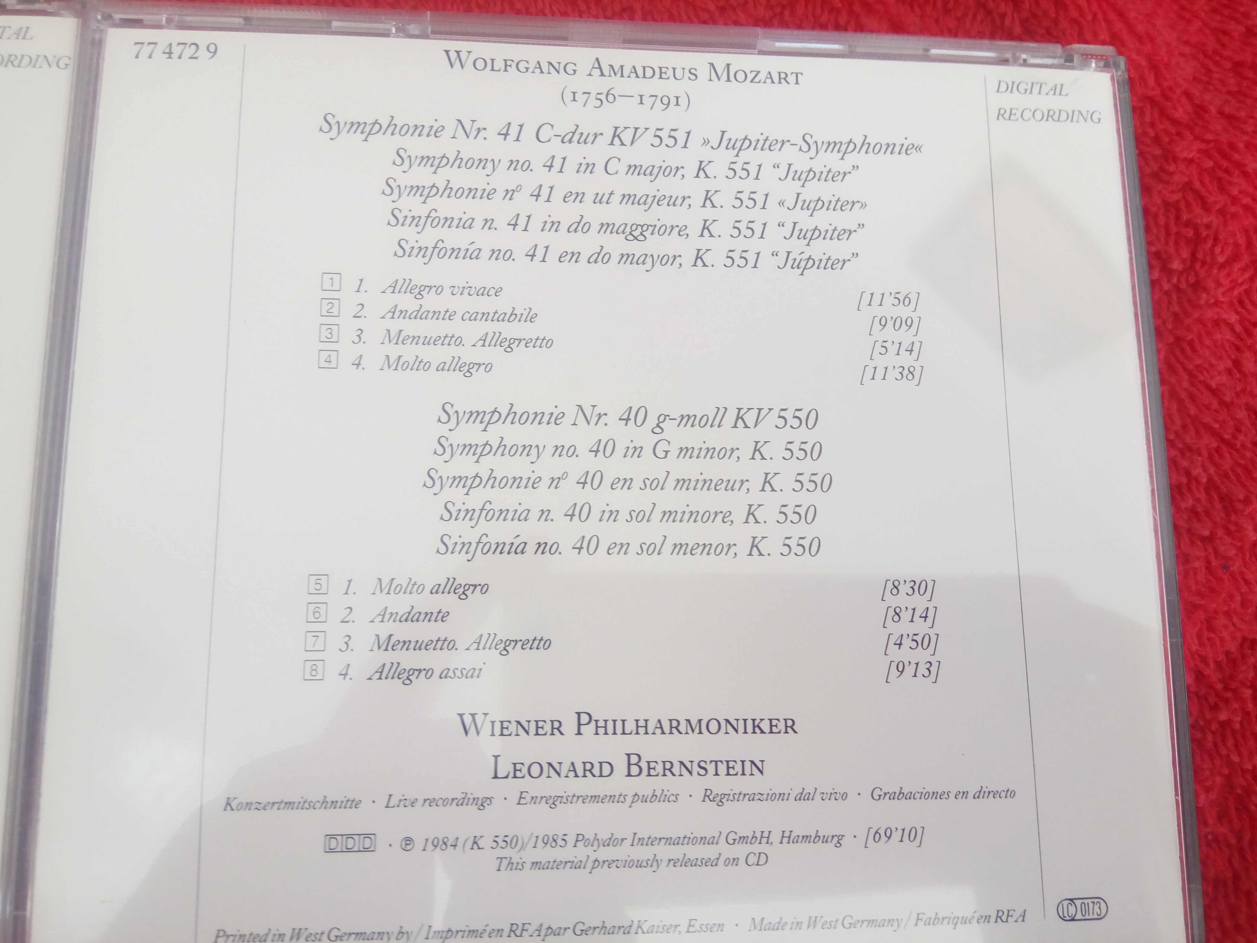 Colectie LEONARD BERNSTEIN-11 bucati