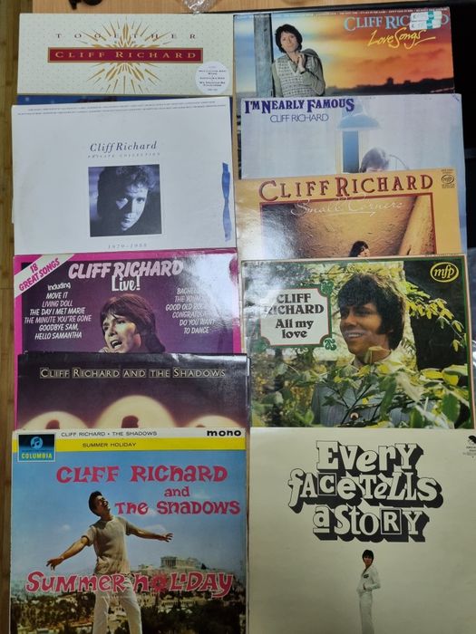 Discuri vinil(Cliff Richard,Johnny Mathis,Tom Jones,The Shadow,s.a