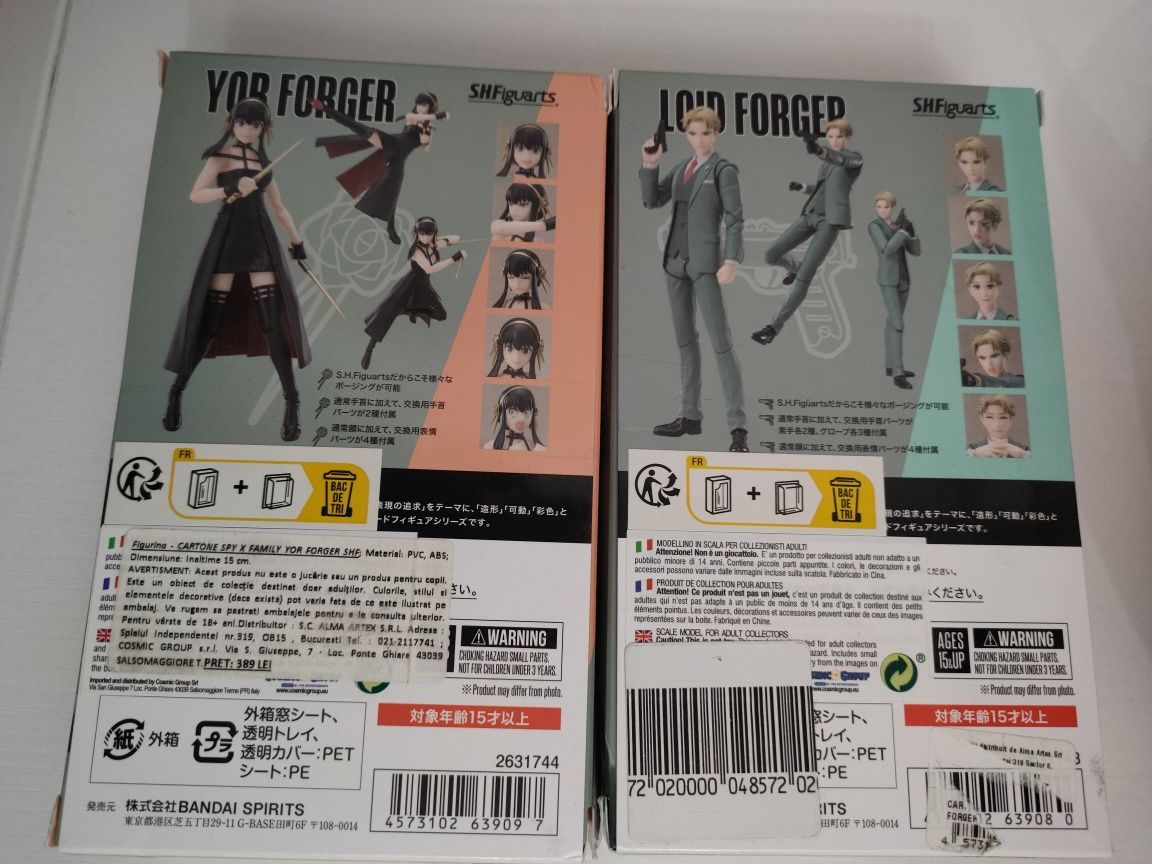 Bandai Tamashii Nations S.H. Figuarts Yor & Loid Forger