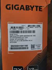 Vand placa video gigabyte rtx4070