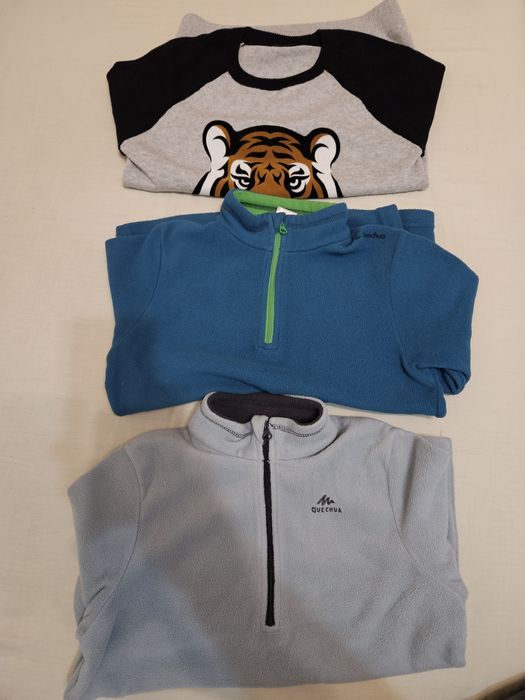 Polar si bluze copii dechatlon, marime  8 ani, 8-9 ani,