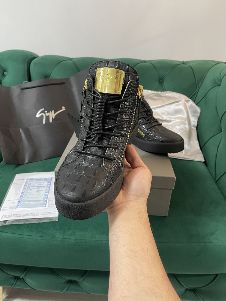 Adidasi Giuseppe Zanotti piele naturala 100% Premium