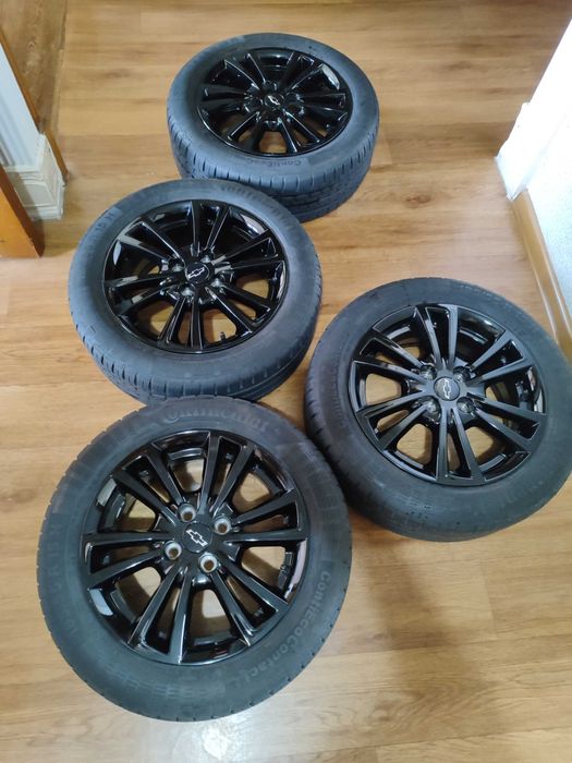 Диски MIDNIGHT 4х100 в отличном состоянии c резиной 185/55R15H