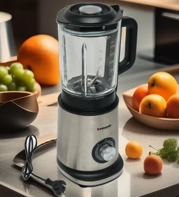 Блендер Bemonde BM-BL1051, 1000 Вт, 1.5 л, 6 ножей, 2 скорости