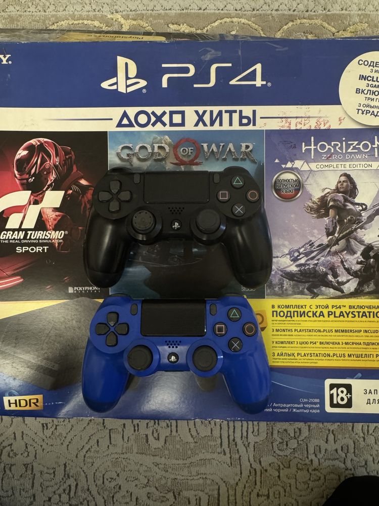 Ps4 slim на 1 террабайт