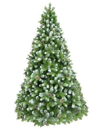 Brad Artificial 4 metri Cu Varfuri Ninse si Aspect Realistic