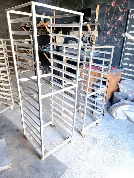 Стеллаж из нержавейки