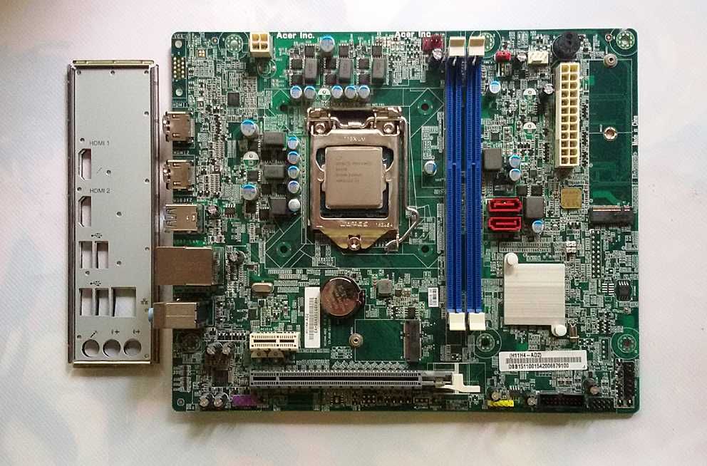 Дънна платка Acer + процесор Socket 1151