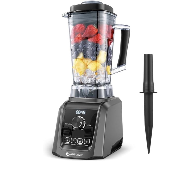 AMZCHEF Кухненски професионален блендер 1800W