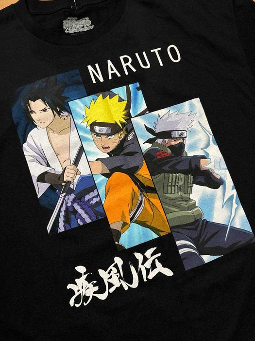 Футболка мужская аниме Naruto! Новая с бирками! 100% хлопок Размер 2XL