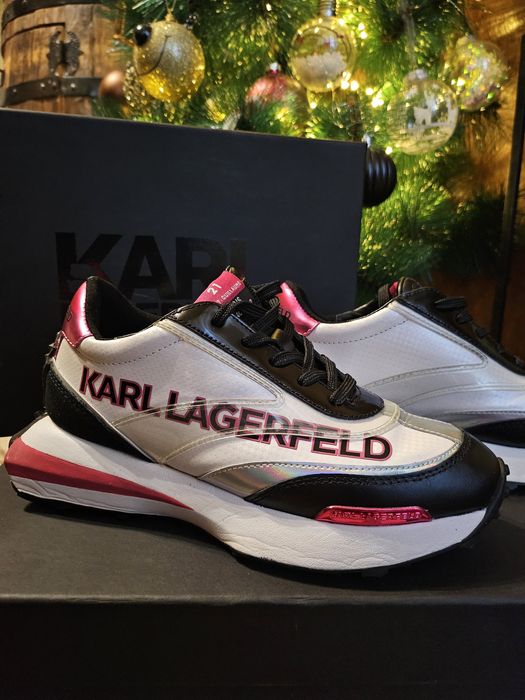 Karl Lagerfeld скосени спортни обувки