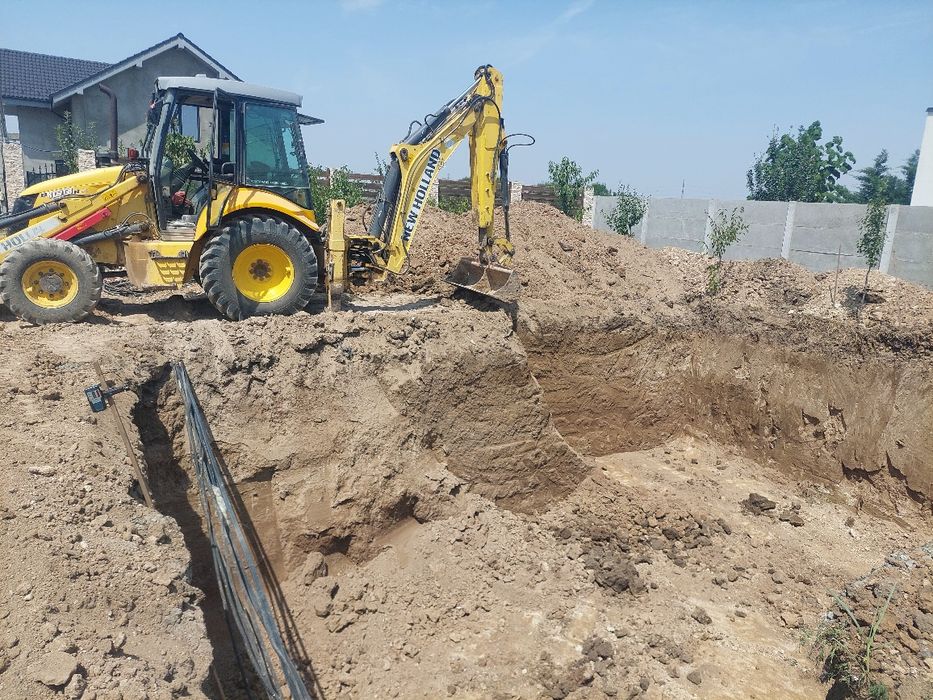 Sapam beciuri piscine fundații cuzineți