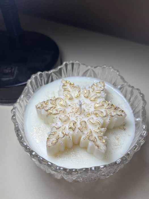 Соеви ароматни Коледни свещи