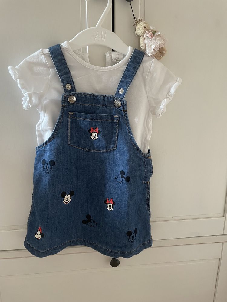 Zara Mayoral H&M детски рокли сетове  92-104 см