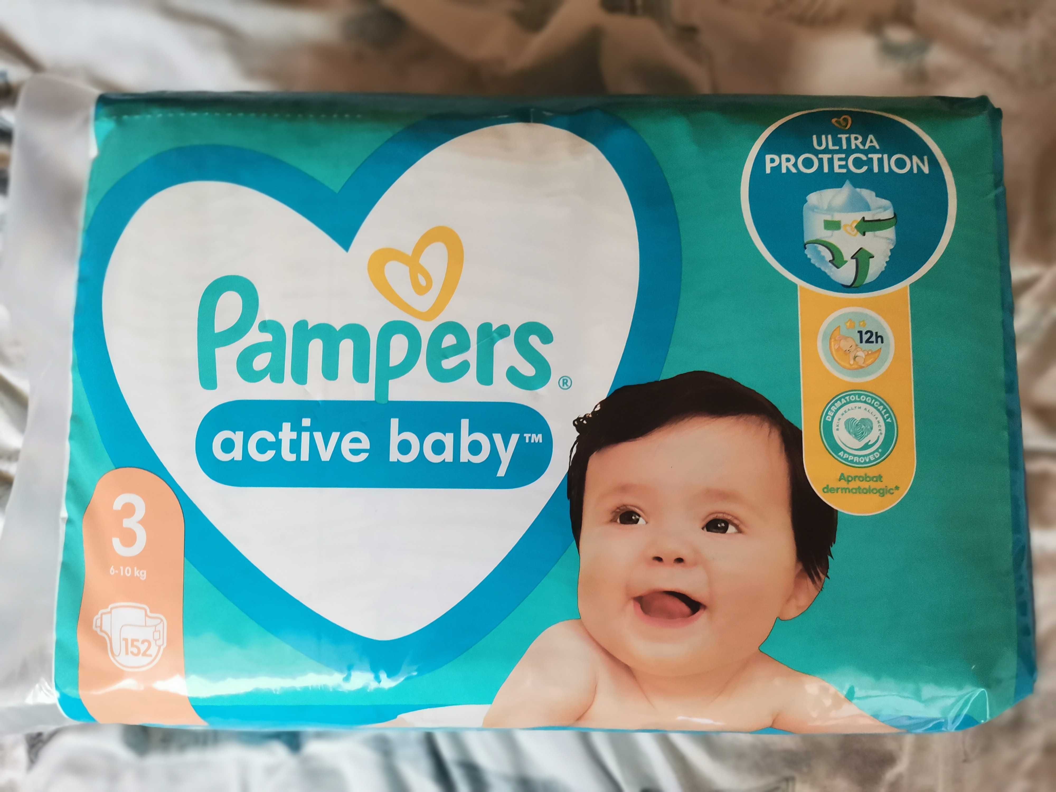 Памперси Pampers 2-ка и 3-ка