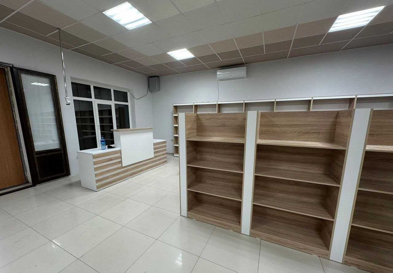 Magazing apteka dorixona uchun mebel polka vitrina