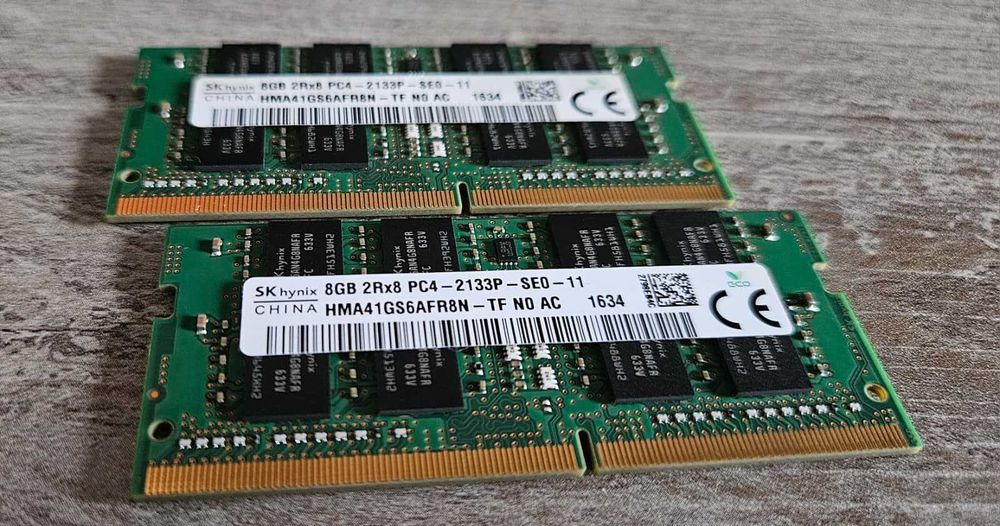RAM Laptop/mini pc 16GB (2×8GB) DDR4 2133MHz SK Hynix