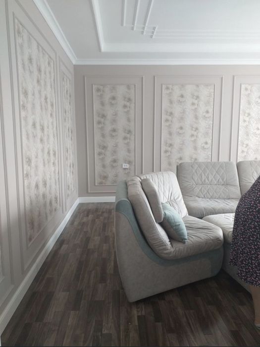 Поклейка обоев, фото обои, закатка эмульсией, теккурила, уборка