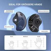 Mouse bluetooth/wireless ergonomic DPI levels (200-400-800-1200-1600)