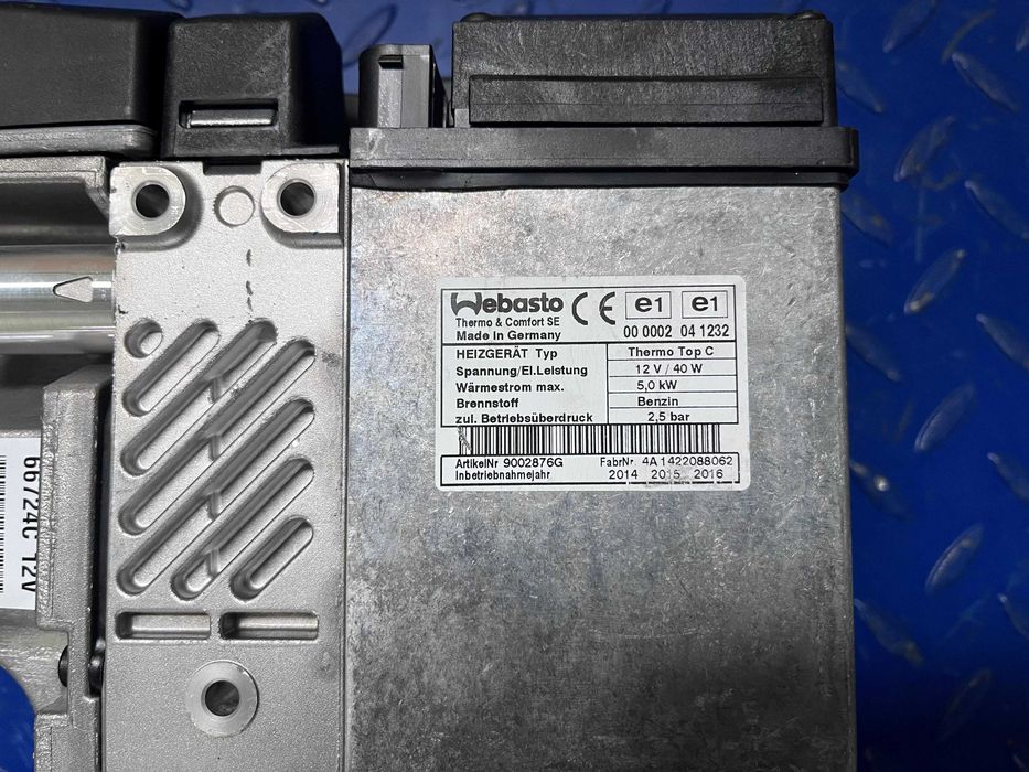 Webasto Thermo Top C 9002876G