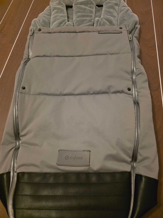 Зимен чувал за количка Cybex Manhattan Grey