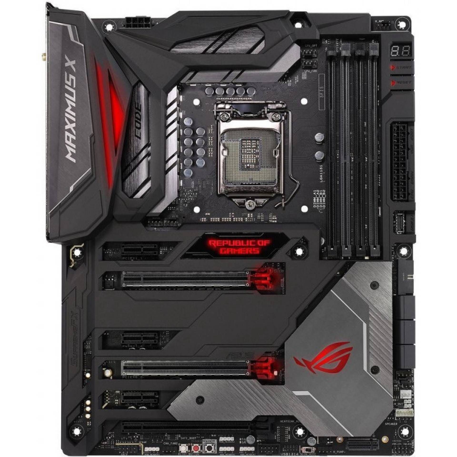 Placa de baza ASUS ROG MAXIMUS X CODE, Z370, ATX, DDR4, LGA 1151