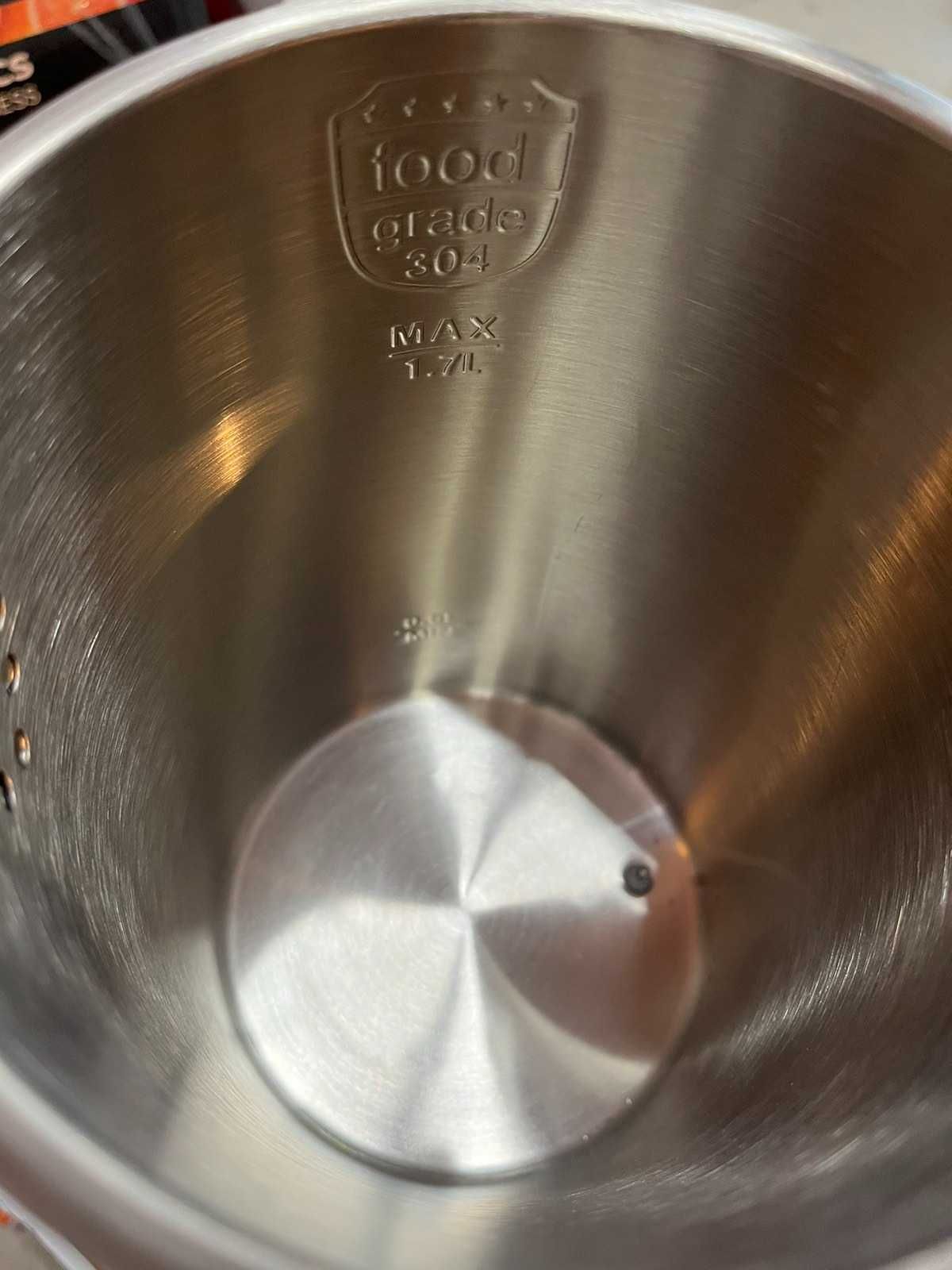 Чайник кана EMERIO, Неръждаема стомана 1,7L, 40-100C, Дисплей, 2200W