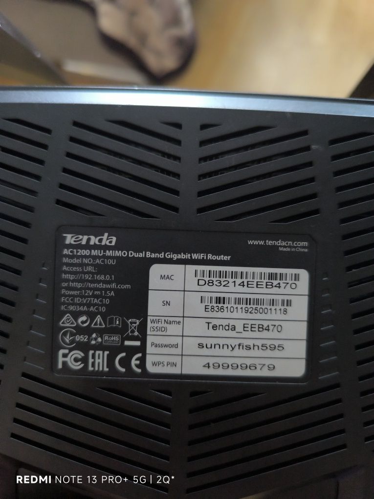 Router Tp-link  N600 ,Tenda AC 1200,Mercusys Ac 1200