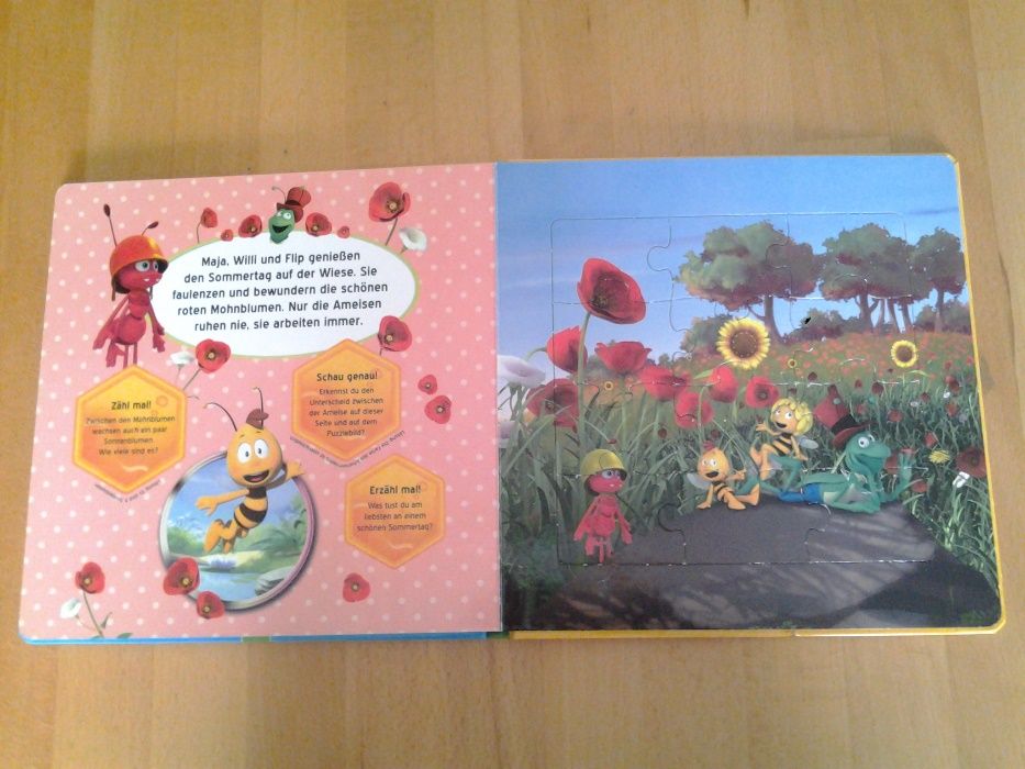 Bee Maya puzzle copii +3 - (5x12 piese)